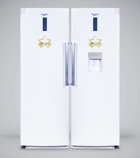 تصویر یخچال دوقلو یورو استار مدل ENRF-1760-IN-IC