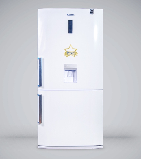 تصویر یورو استار کمبی4کشو یخساز اتوماتیک مدلENC8530IC