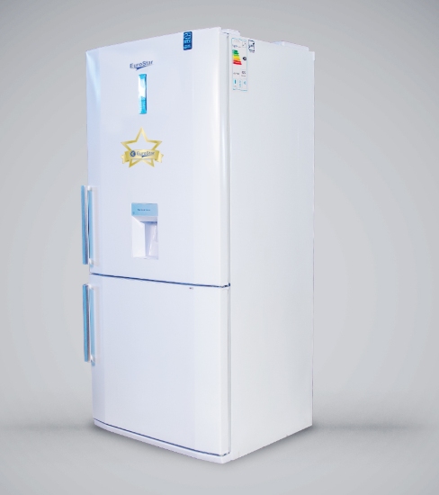 تصویر یورو استار کمبی4کشو یخساز اتوماتیک مدلENC8530IC