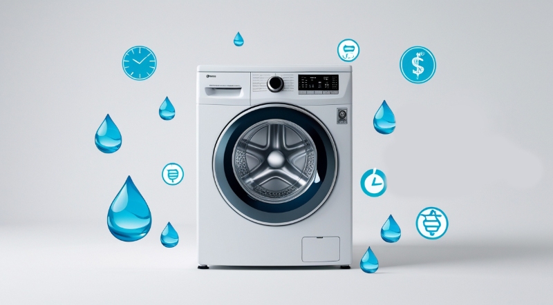 راهنمای استفاده بهینه ماشین لباسشویی؛ صرفه‌جویی و عمر بیشتر