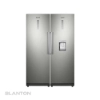 تصویر یخچال فریزر دوقلو بلانتون رنگ اینوکس مدل BAM-RE-FR2021