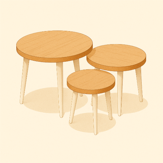 تصویر میز جلو مبلی