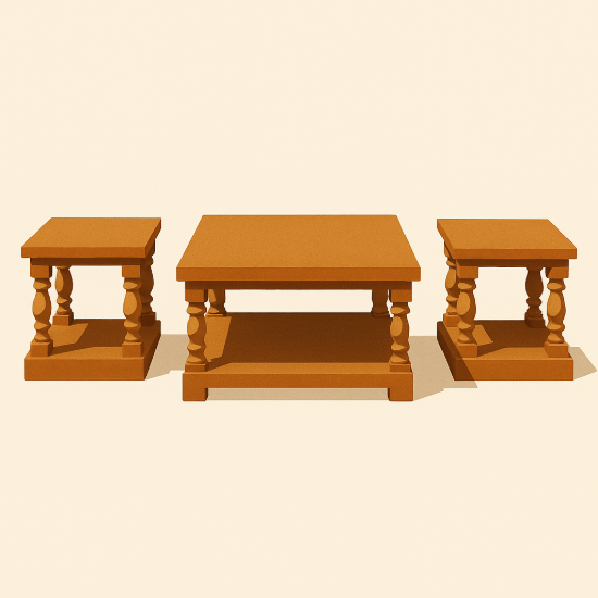 تصویر جلو مبلی عسلی