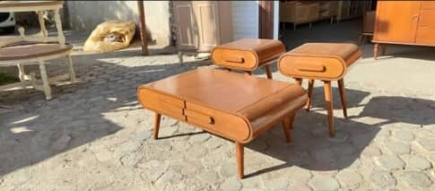 تصویر جلو مبلی عسلی