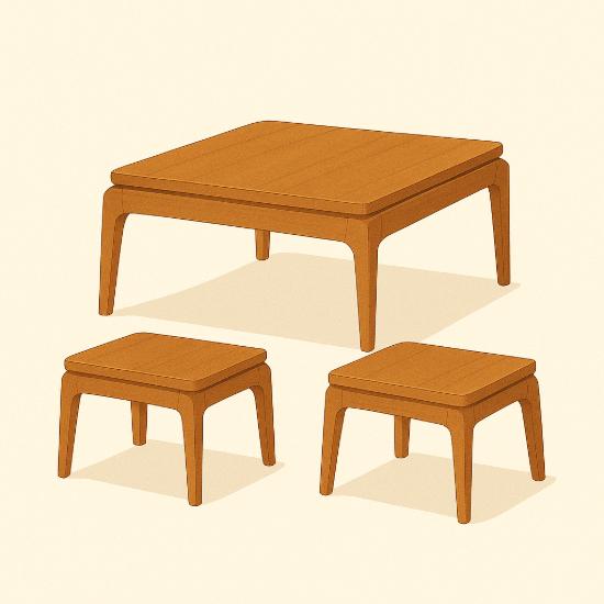 تصویر جلو مبلی عسلی