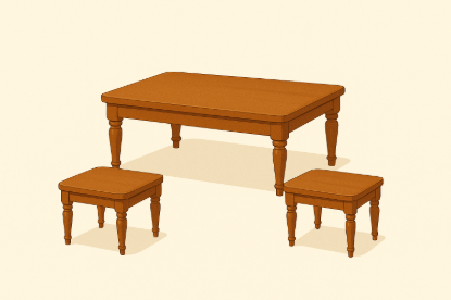 تصویر جلو مبلی عسلی