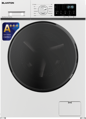 تصویر ماشین لباسشویی 8 کیلویی 8405W سفید بلانتون