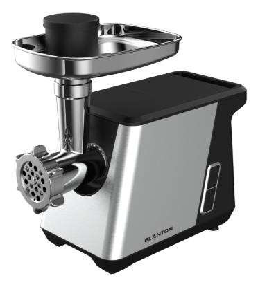 تصویر چرخ گوشت 2550 استیل مشکی بلانتون