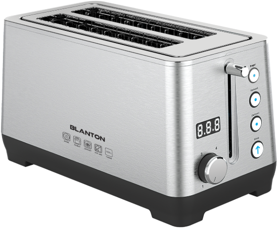 تصویر توستر نان 2203ST تمام استیل دیجیتال بلانتون