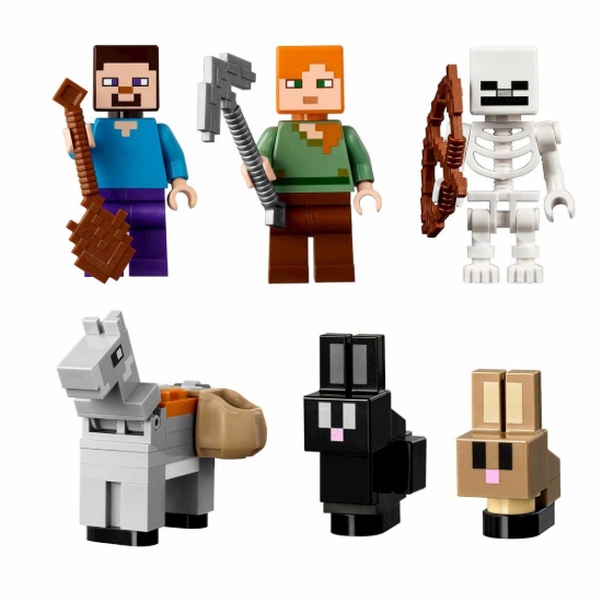 تصویر لگو 560 تکه ماینکرافت مدل The Farm Cottage کد 10813