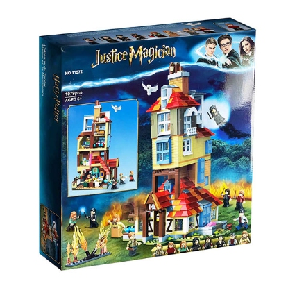 تصویر لگو هری پاتر 1079 تکه مدل Attack on The Burrow کد 11572