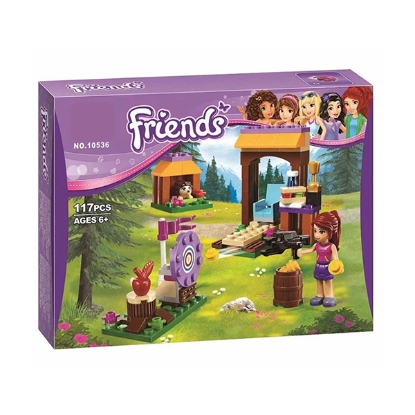تصویر لگو 117 تکه دوستان مدل Adventure Camp Archery کد 10536