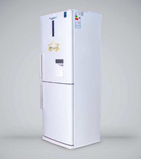 تصویر یخچال فریزر کمبی یورو استار عرض ۷۰ دو اپراتور مدل ENC-70210-RF