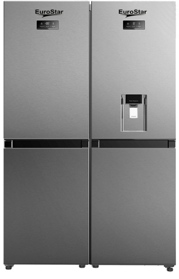 تصویر یخچال فریزر یورو استار دوقلو مدل 2060-BMW-IN-IC