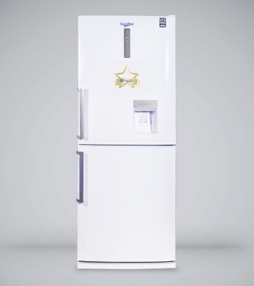 تصویر یخچال فریزر کمبی یورواستار مدل ENC-70220-RF | عرض ۷۰ دو اپراتور | نوفراست