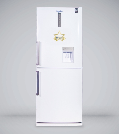 تصویر یخچال فریزر کمبی یورواستار مدل ENC-70220-RF | عرض ۷۰ دو اپراتور | نوفراست