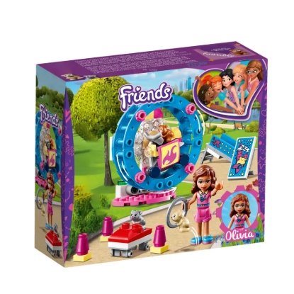 تصویر لگو 84 تکه دوستان مدل Olivia’s Hamster کد 11195