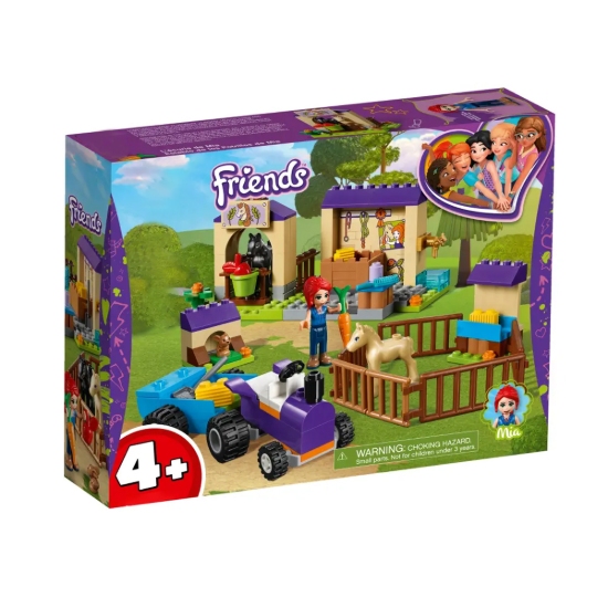 تصویر لگو 121 تکه دوستان مدل Mia’s Foal Stable کد 11197