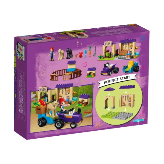 تصویر لگو 121 تکه دوستان مدل Mia’s Foal Stable کد 11197