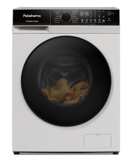 تصویر ماشین لباسشویی ۹ کیلویی پاکشوما سری S (موتور BLDC و بخارشوی)