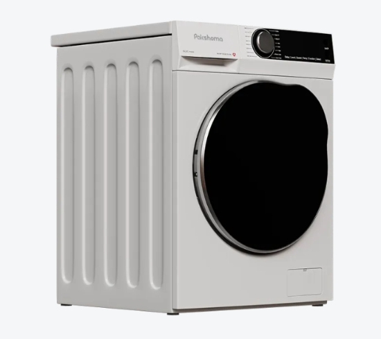 ماشین لباسشویی هوشمند پاکشوما سری U سفید 9 کیلویی
