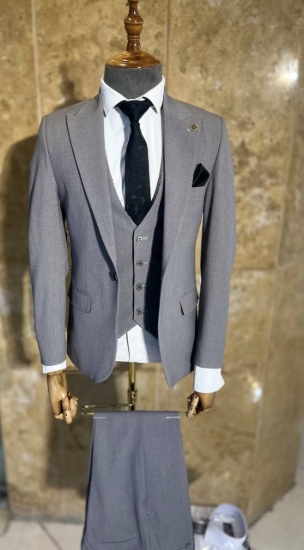 تصویر کت و شلوار دبل برست