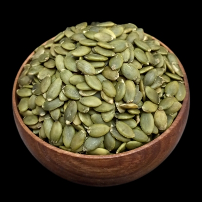 تصویر مغز تخمه کدو خام لوکس