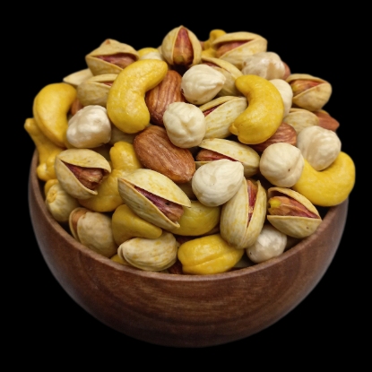 تصویر آجیل 4مغز شور لوکس(پسته با پوست)