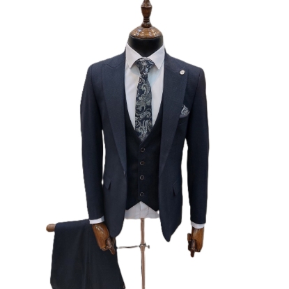 تصویر کت شلوار مردانه مدل جلیقه دار رسمی