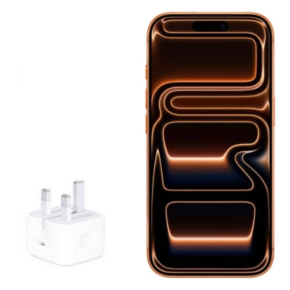 تصویر شارژر ایفون ۱۷ پرو مکس