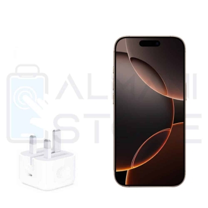 تصویر شارژر ایفون ۱۶ پرو