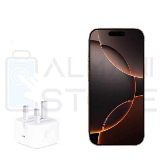 تصویر شارژر ایفون ۱۶ پرو