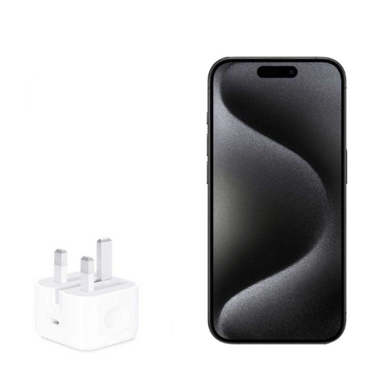 تصویر شارژر ایفون ۱۵ پرو