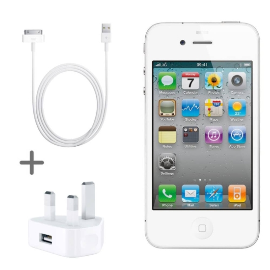 تصویر شارژر ایفون ۴