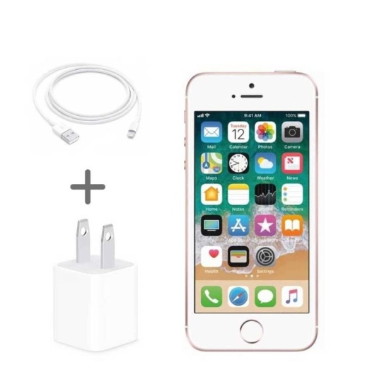 تصویر شارژر آیفون SE