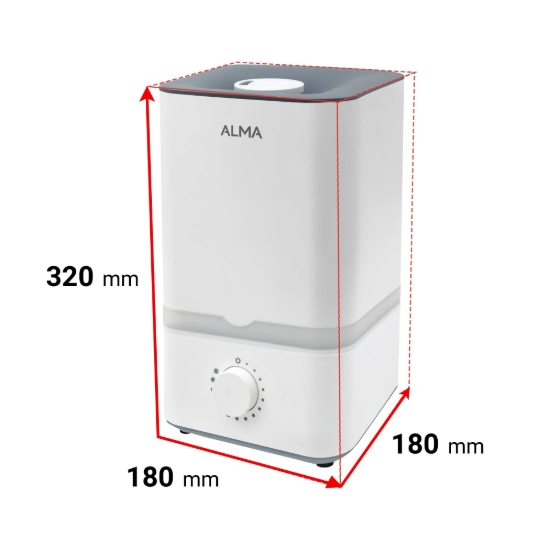 تصویر دستگاه بخور سرد آلما مدل HCM-381