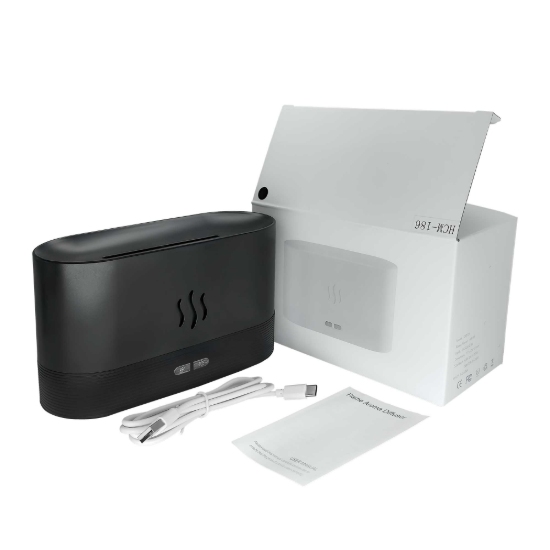 تصویر بخور سرد طرح شومینه (HCM-186)