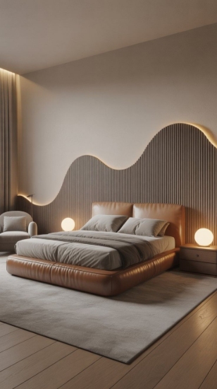 تصویر سرویس خواب دو نفره ساده کد 6