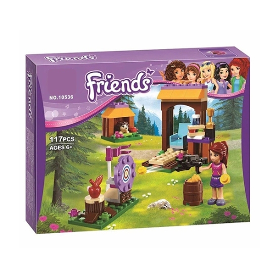 تصویر لگو 197 تکه دوستان مدل Pop Star TV Studio کد 10538