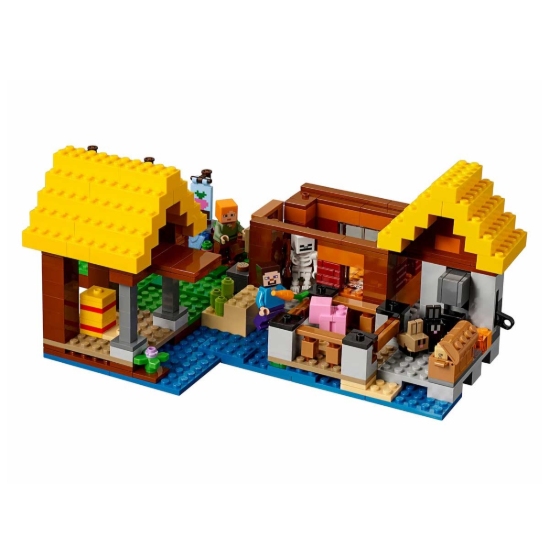 تصویر لگو 560 تکه ماینکرافت مدل The Farm Cottage کد 10813