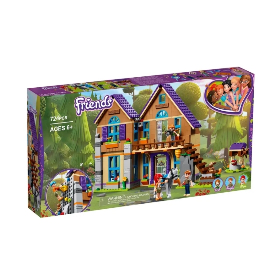 تصویر لگو 724 تکه دوستان مدل Mia’s House کد 11204