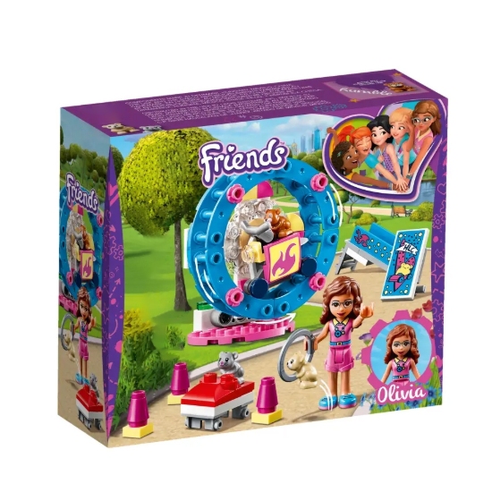 تصویر لگو 84 تکه دوستان مدل Olivia’s Hamster کد 11195