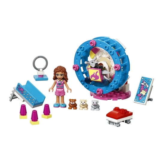 تصویر لگو 84 تکه دوستان مدل Olivia’s Hamster کد 11195