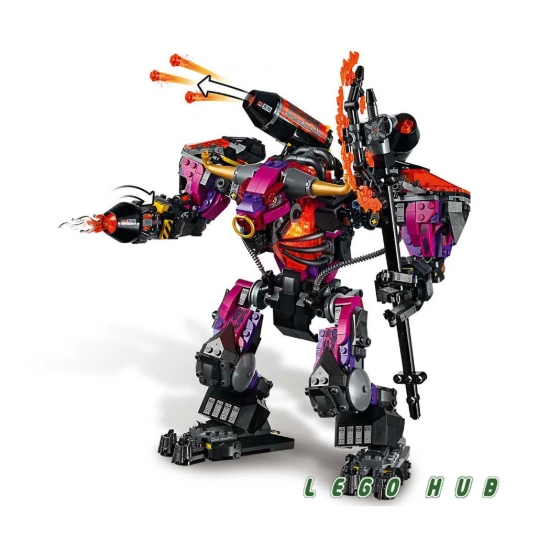 تصویر لگو 1067 تکه مانکی کیدز مدل غول شاخ دار شیطانی Demon Bull King کد 11543